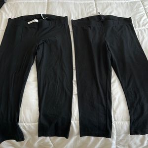 Old Navy Black Crop Leggings (2 pair!)